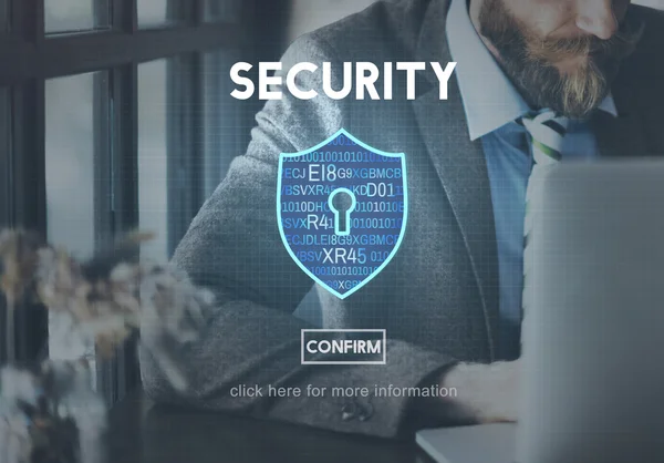 Security,  Data Protection Concept — Stock Photo, Image