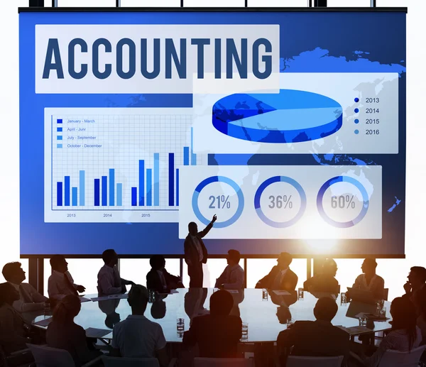Business People and Accounting Concept — Stock Photo, Image