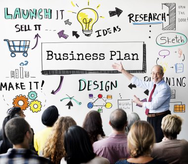 insanlar iş planı ile Semineri