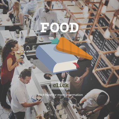 insanlar kafe ve gıda