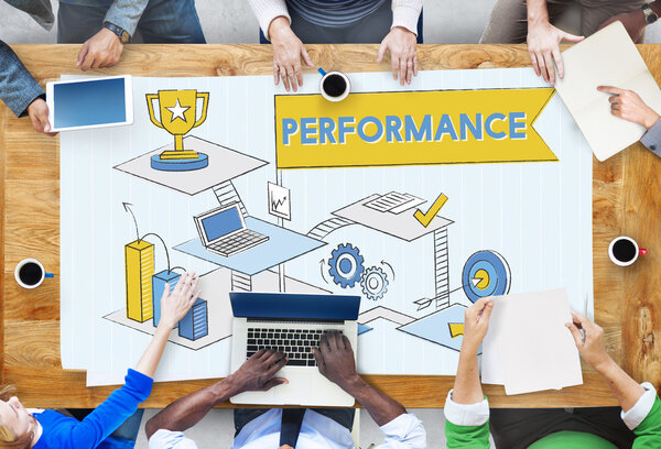 Деловая команда на встрече
 