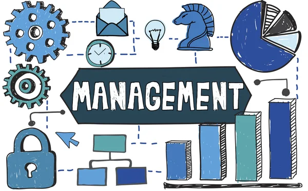 Management-Organisationsstrategie — Stockfoto