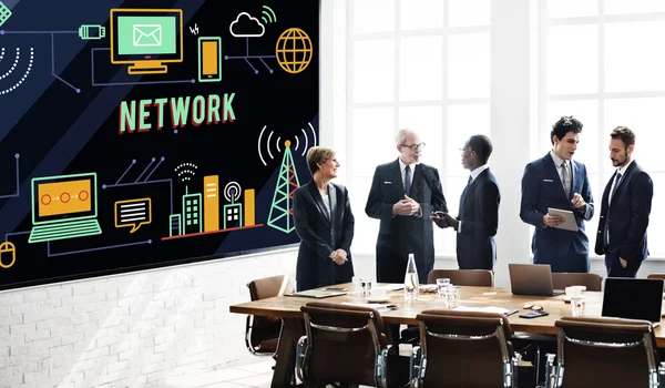 Equipo de negocios en la oficina — Foto de Stock