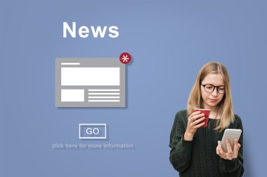 Kız akıllı telefon arama