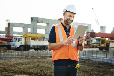 İnşaat işçisi iş Plann seyir