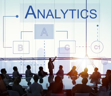 Şirket toplantısında iş adamları