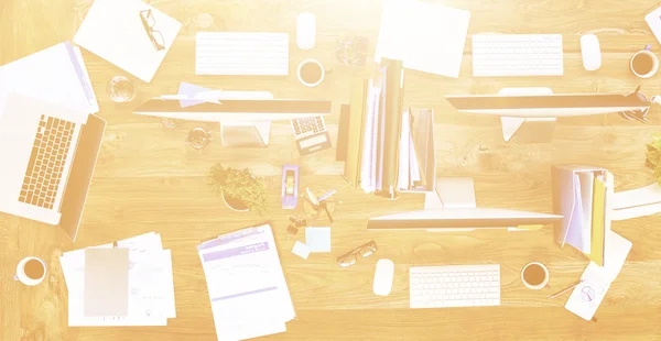 Messy Office with No People — Stock Photo, Image