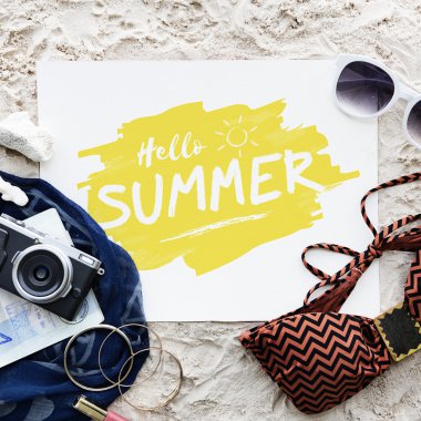 Yaz seyahat koleksiyonu
