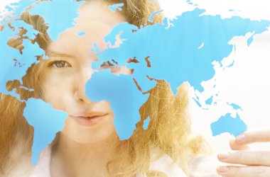 İşkadını Global harita ile