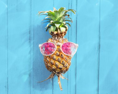 ananas ve yaz Chill koleksiyonu kavramı
