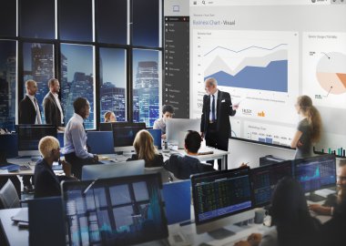 çalışma iş adamları ve strateji
