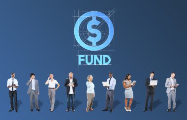 iş takım ayakta birlikte