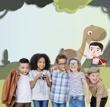 Parlak duygular çocuklarla