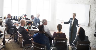 Toplantıdaki iş adamları