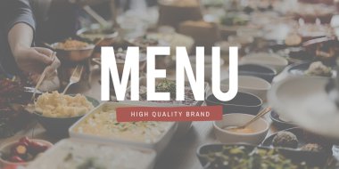 Restaurant konseptini yemek yiyecek