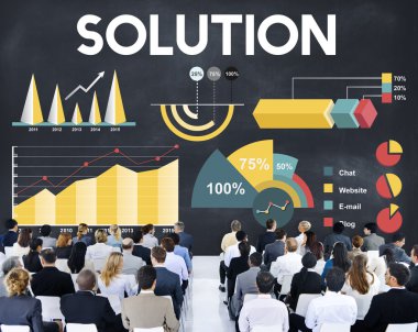 İş adamları kurumsal tartışma sırasında