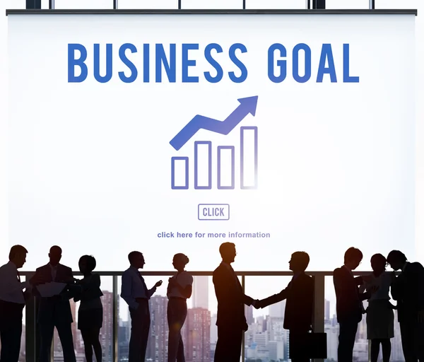 Üzletemberek és üzleti növekedést koncepció — Stock Fotó