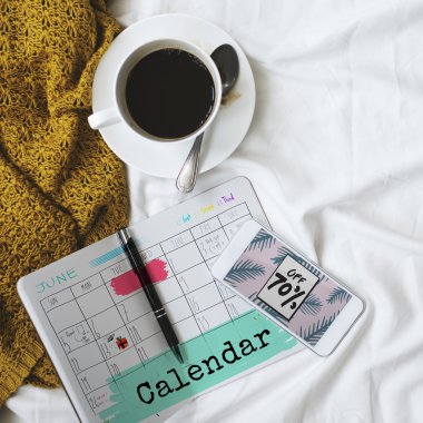 Kahve molası saat kavramı