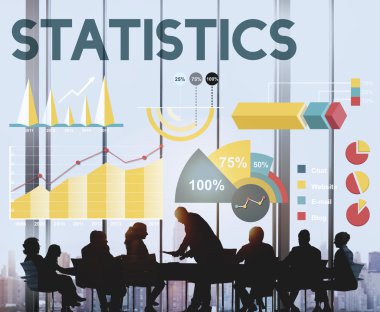 Şirket toplantısında iş insan siluetleri