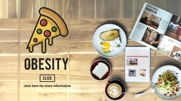 Grafische pizza pictogram — Stockfoto