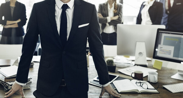 Teamwork White Collar Workers