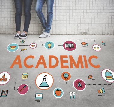 Casual öğrenciler bacaklar