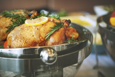 Gıda Catering mutfağı kavramı