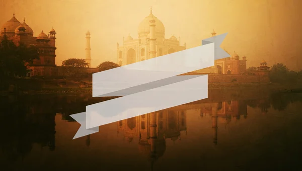 Texturovaný obraz Taj Mahal — Stock fotografie