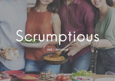 Mutfak pişirme arkadaşlar 