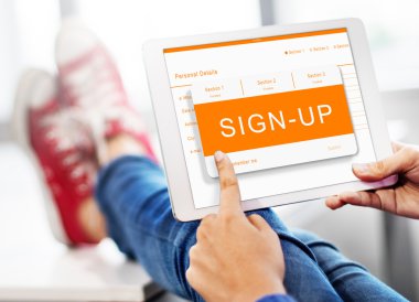 kişi tarama dijital tablet 