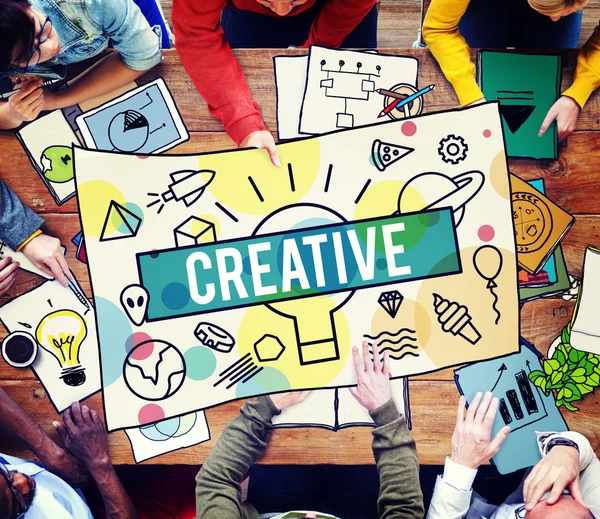 Group of creative people — Stock Photo, Image