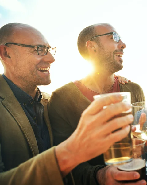 Bästa vänner på fest — Stockfoto