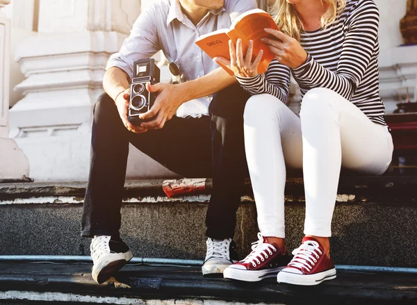 Pareja pasando tiempo juntos — Foto de Stock