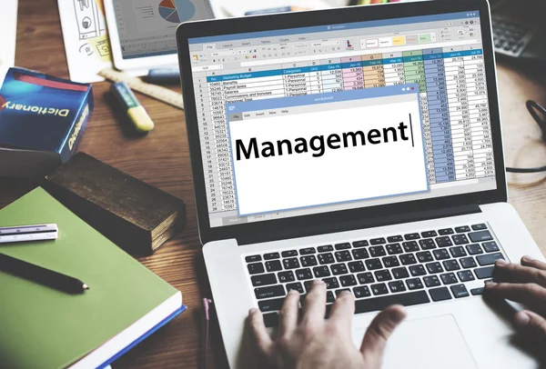 Management-Organisationskonzept — Stockfoto