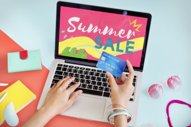 Yaz satış Online kavramı