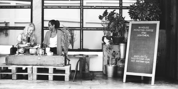 Women drinking Coffee — Stock Photo, Image