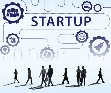 bir iş için yürüyüş iş adamları