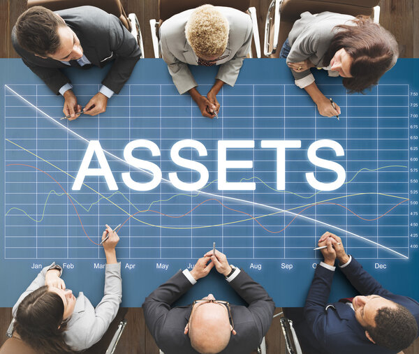 team of business people working in office