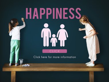 küçük kızlar çizim