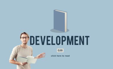 işadamı geliştirme ile çalışma.