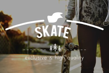 fotoğraf üzerinde metin: Skate