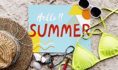 Yaz seyahat koleksiyonu