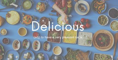 Gıda ve Delicious kavramı içeren tablo