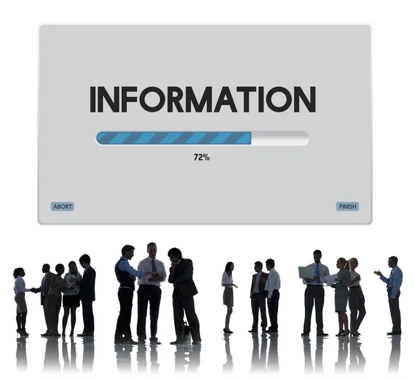 Business People and Information Concept — Stock Photo, Image