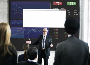 Toplantıdaki iş adamları