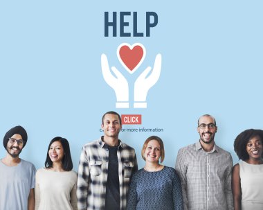 çeşitlilik insanlarla yardım