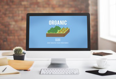 bilgisayar ekranındaki bilgileri ile