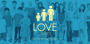 Çeşitlilik insanlar ve çocuk grubu