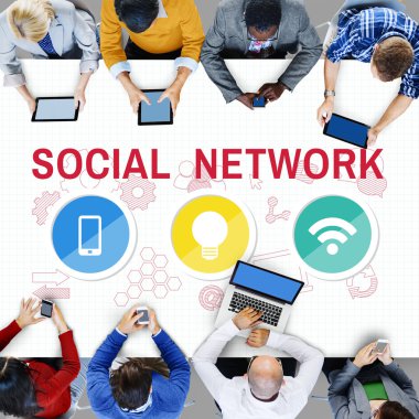 çalışan iş adamları 