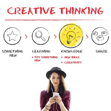 kadın ve hayal gücü yenilik konsepti oluşturmak